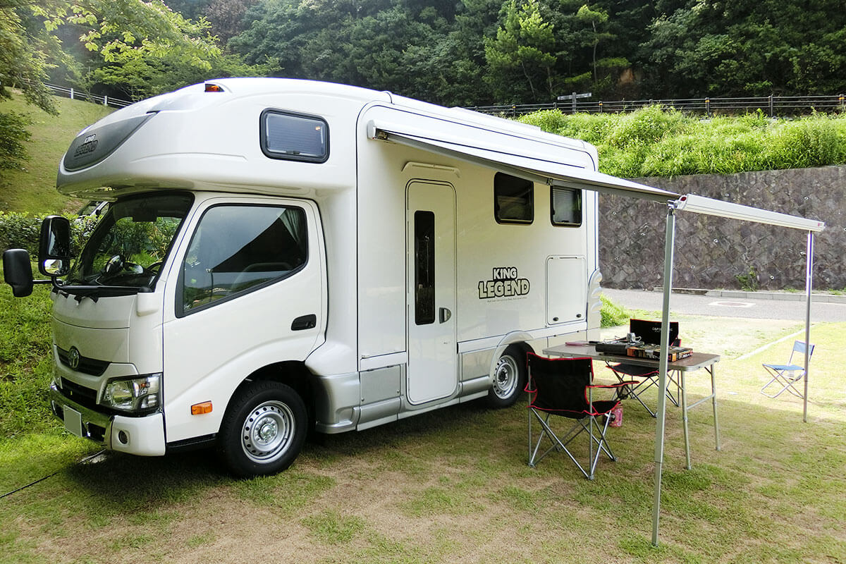 King-legend:Side awning